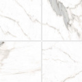 Kolasus Matte Vs Glossy Shower Bathroom with White Marble Tile